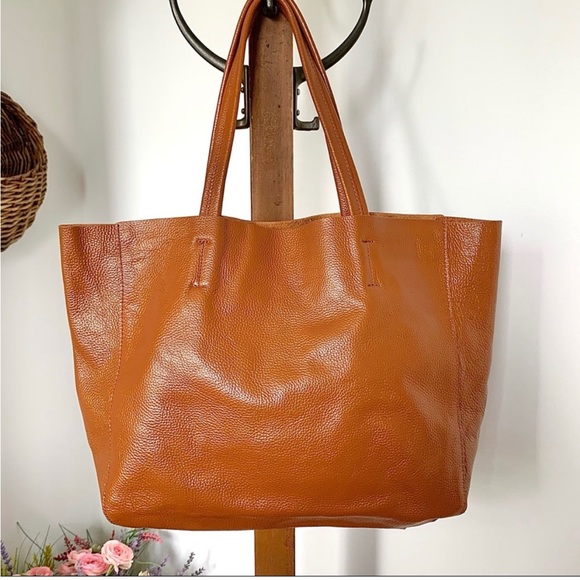 🎀DANIELLE STEVENS LEATHER TOTE BAG🎀 - Picture 2 of 8